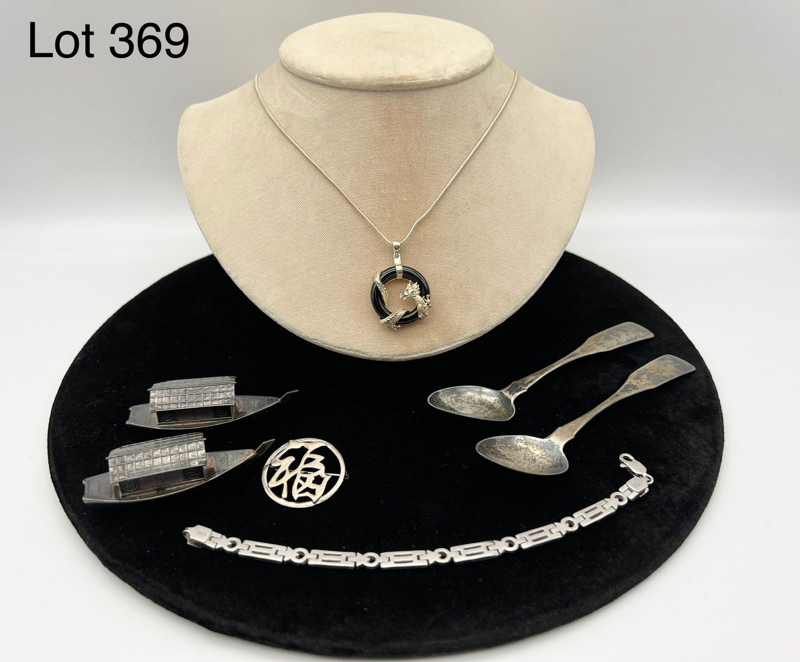 Collection of Sterling Silver and Coin Silver (1 of 9)