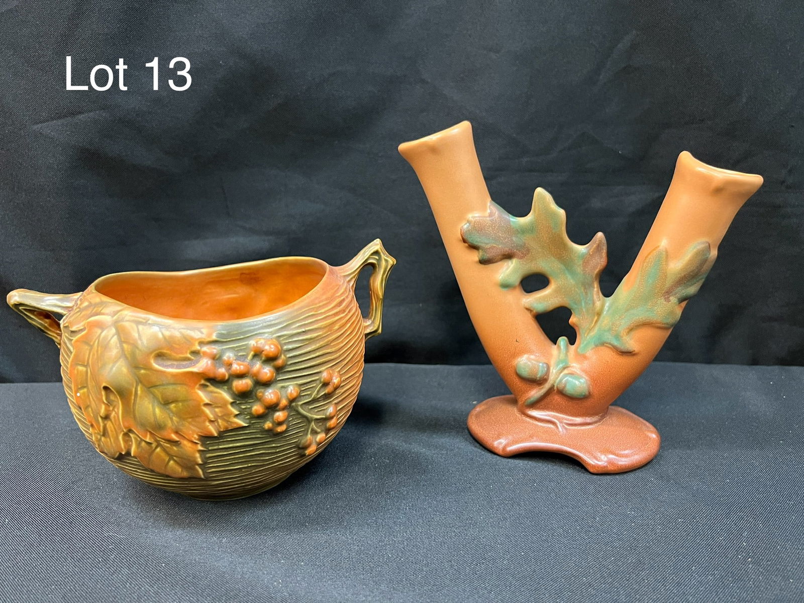 Mixed Lot of of Art Pottery Featuring Roseville and Weller (1 of 7)