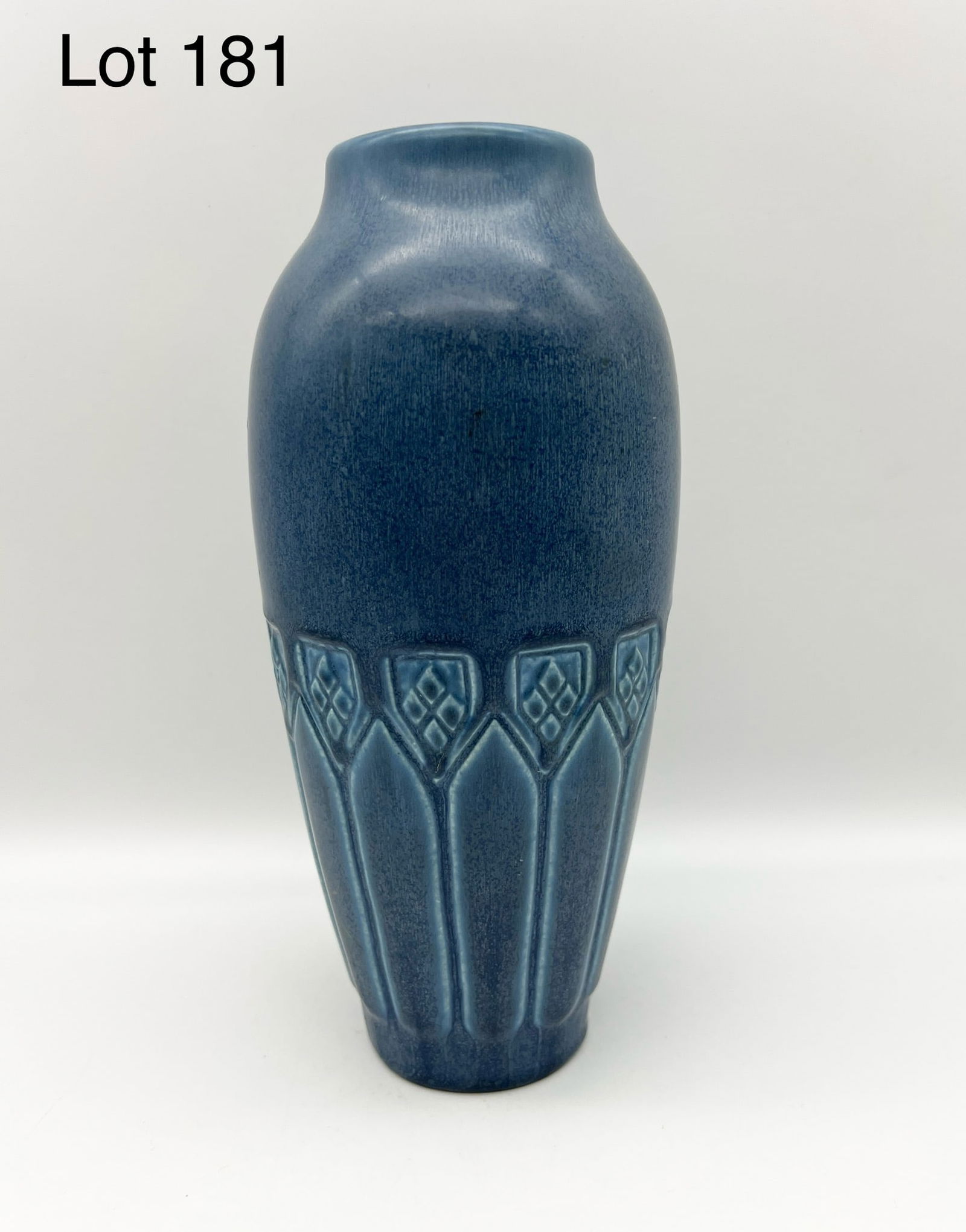 50th Anniversary (1930) Rookwood Vase With Blue Glaze (1 of 6)