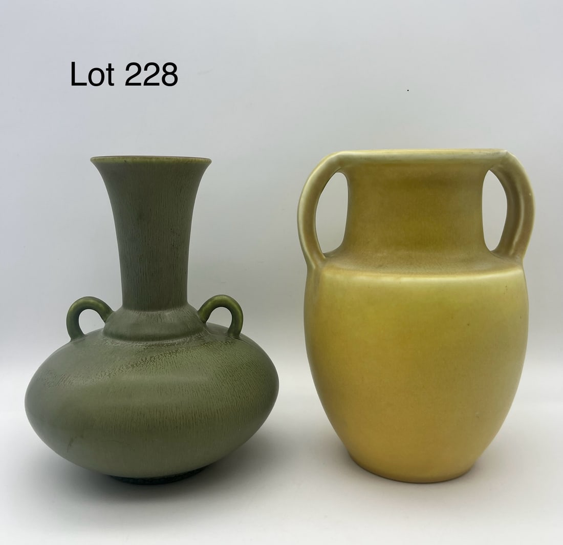 Two Rookwood Pottery Vases, #2426 and #6649E (1 of 13)