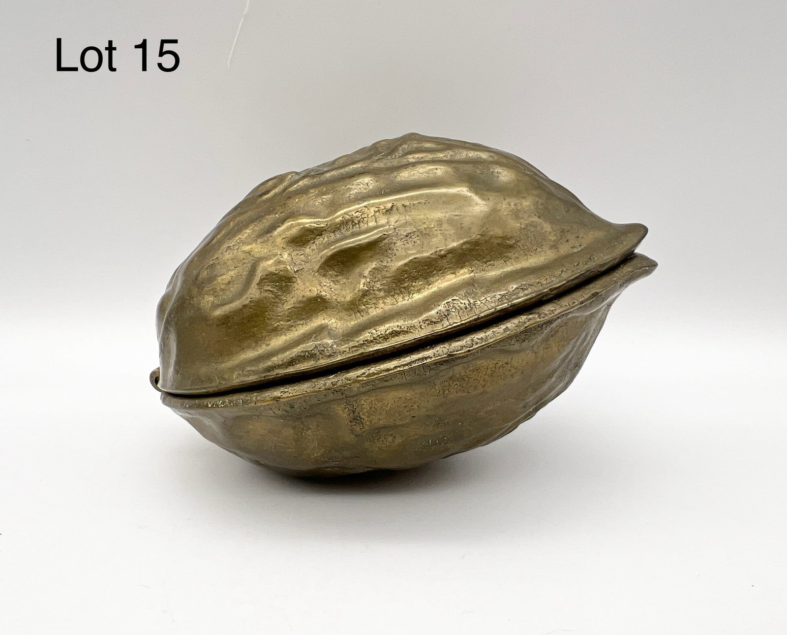 Vintage Brass Walnut Nutcracker (1 of 5)