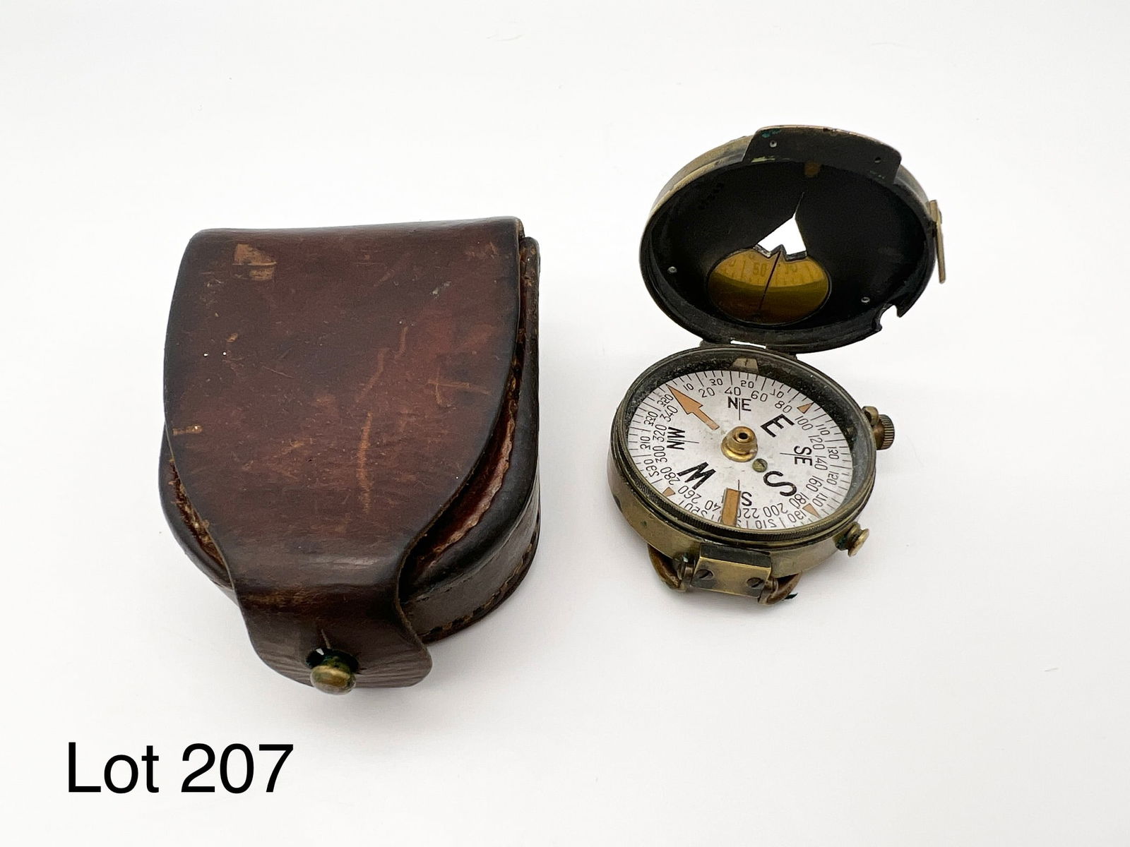 Brass U.S. Engineers Corps Compass (1 of 7)