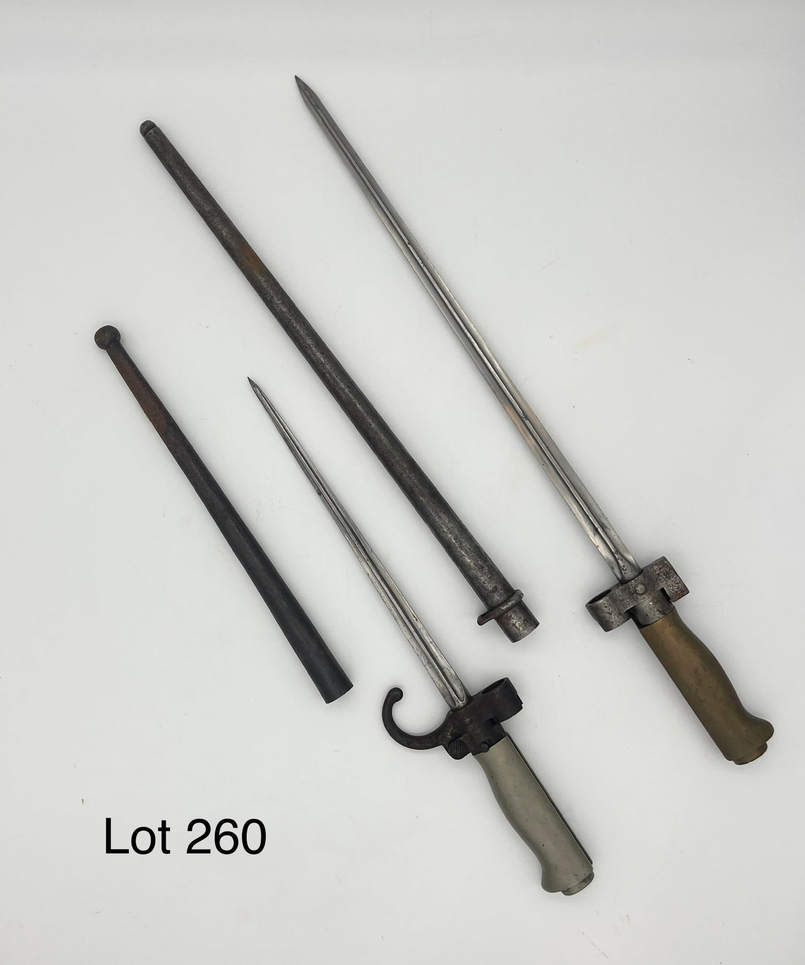 Pair of Antique French Model Bayonets (1 of 10)