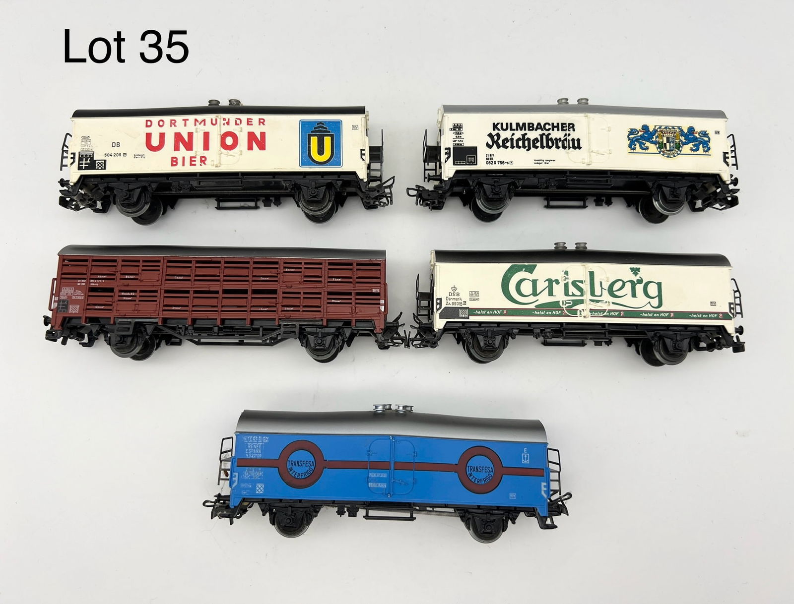 Collection of Marklin HO Freight Car Model Trains (1 of 7)