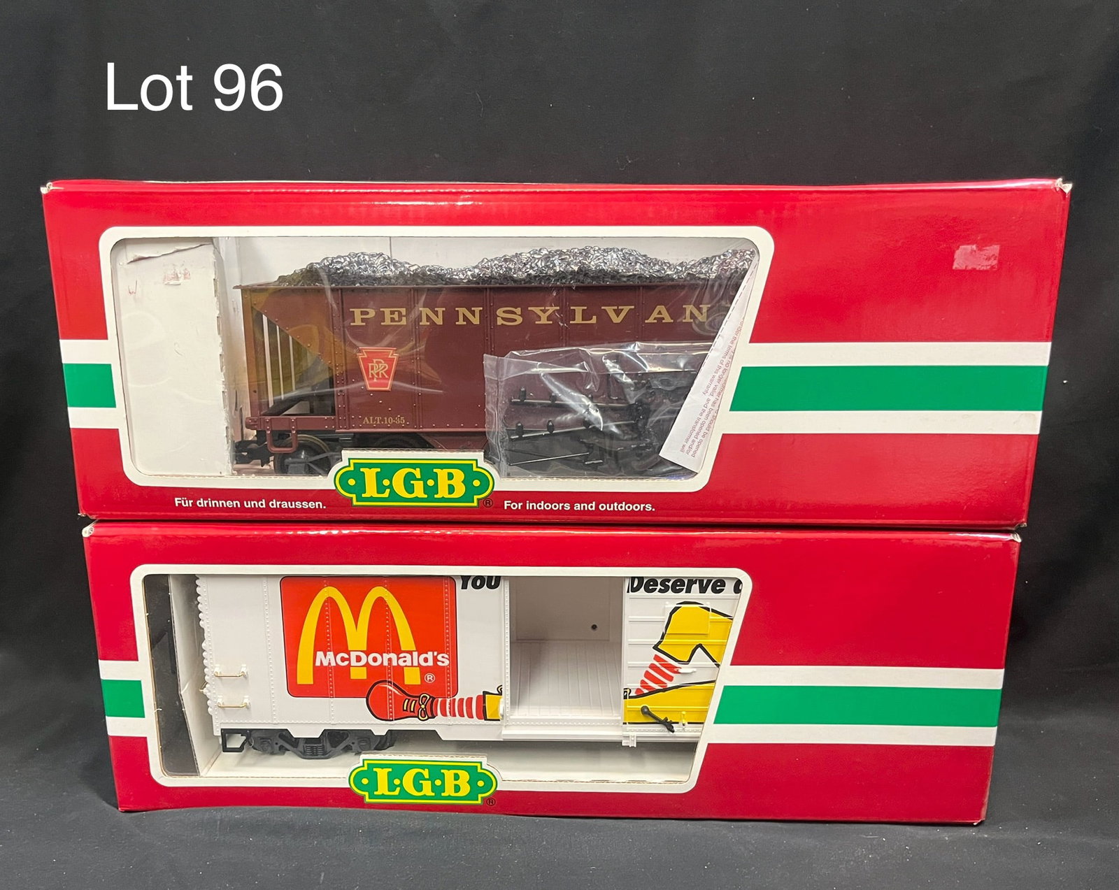 Pair of LGB G Scale Model Train Cars (1 of 6)
