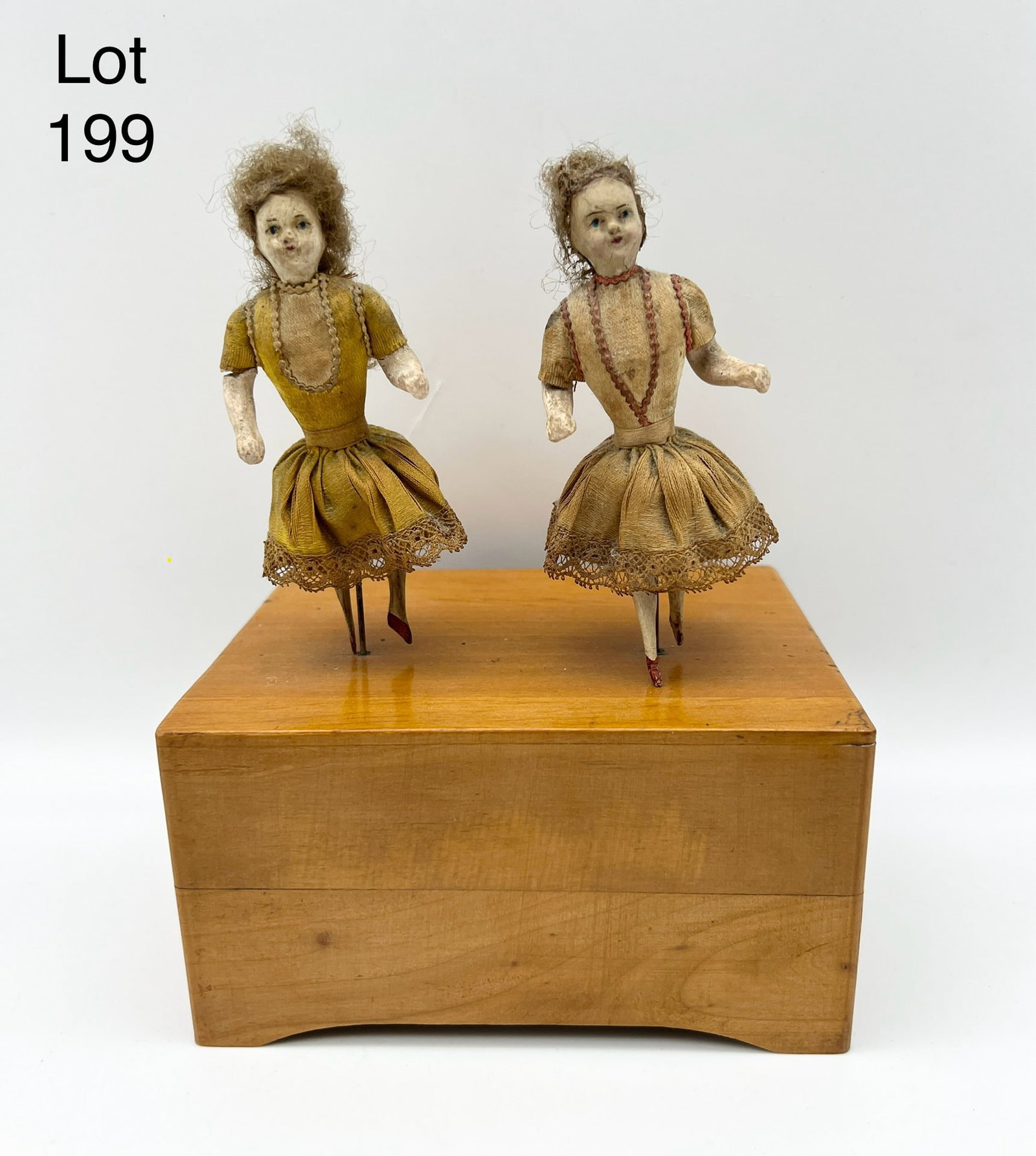 Turn of the Century Giselle Dancing Ladies Automaton (1 of 8)