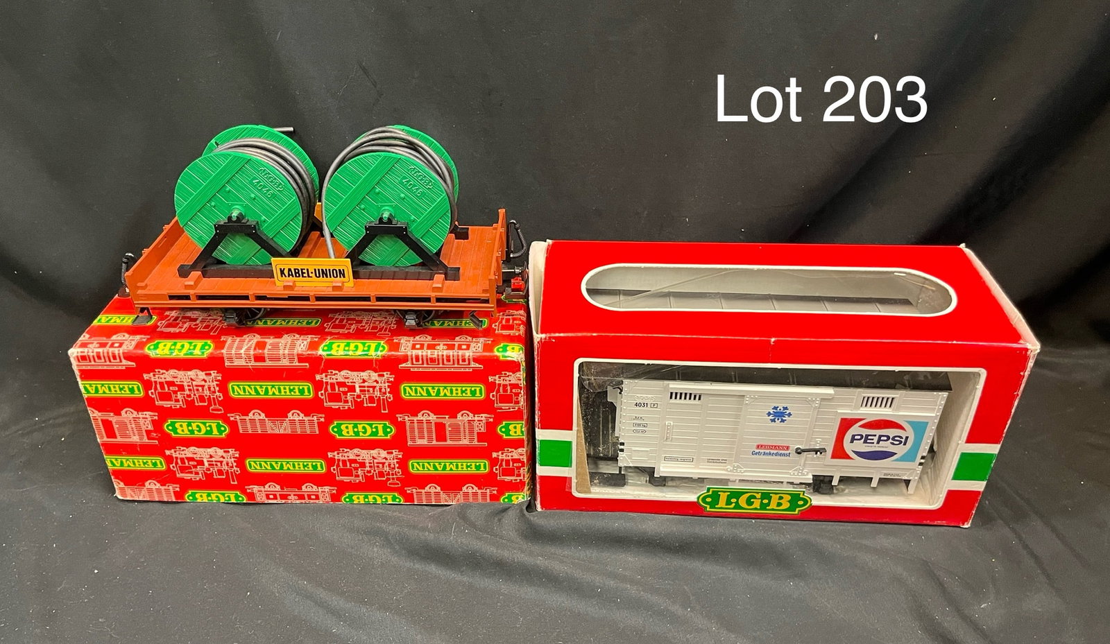Duo of LGB G Scale Model Train Cars (1 of 8)