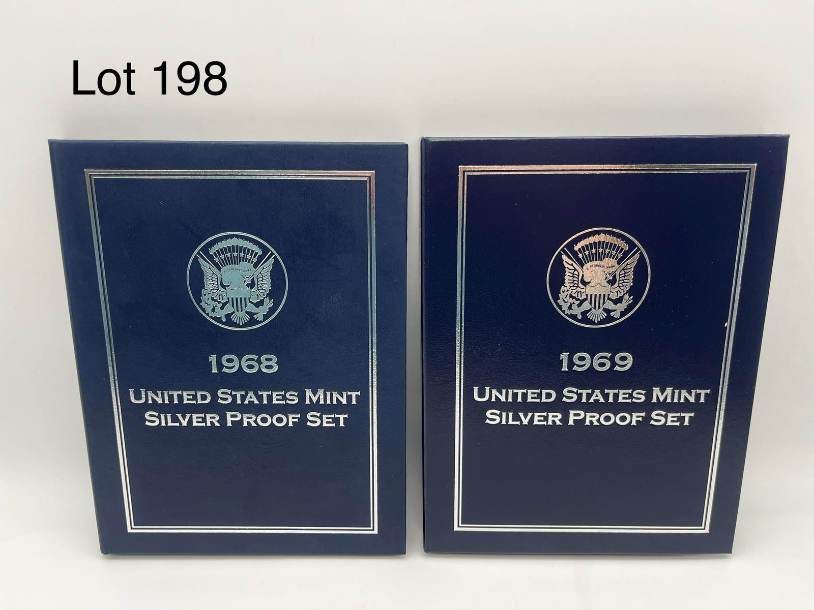 Qty 2 1968 and 1969 Proof Set Silver (1 of 6)