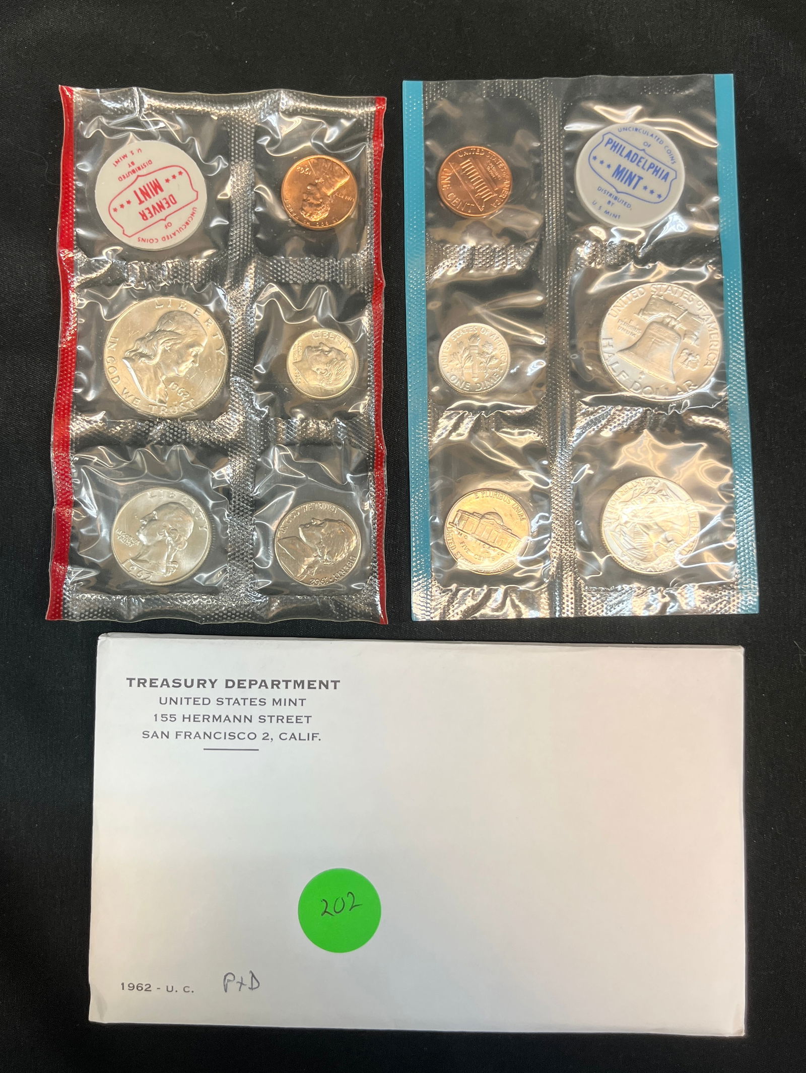 1962 Mint Set P+D (1 of 4)