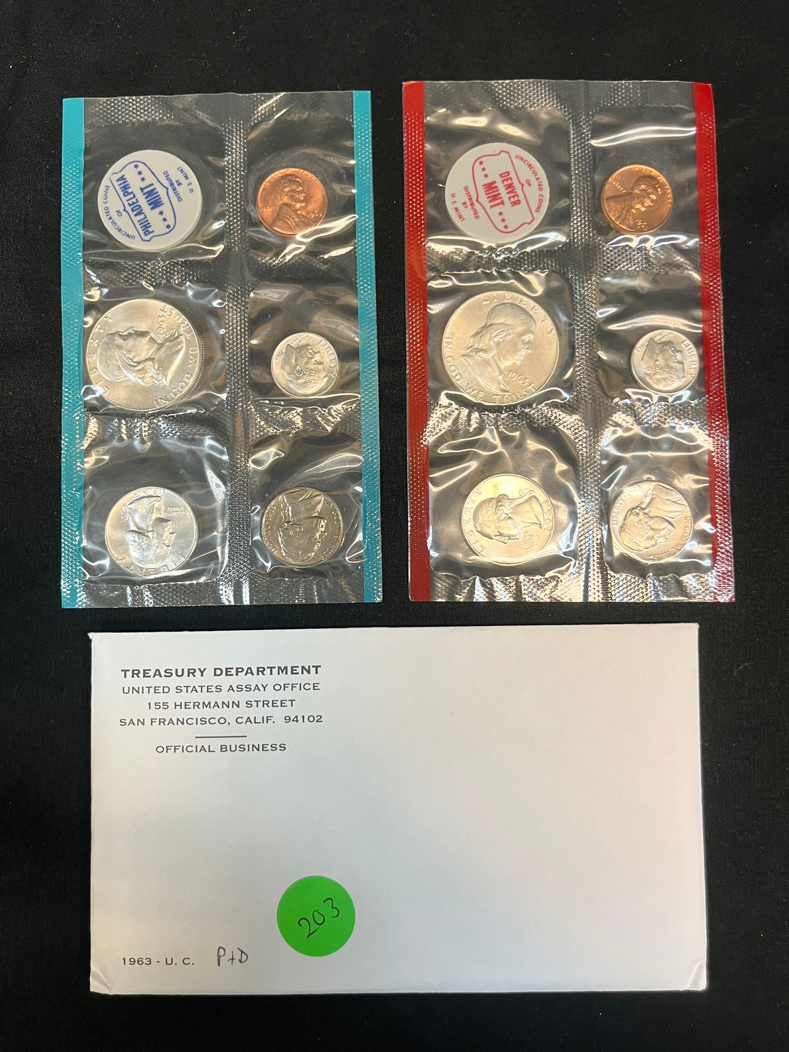 1963 Mint Set P+D (1 of 4)