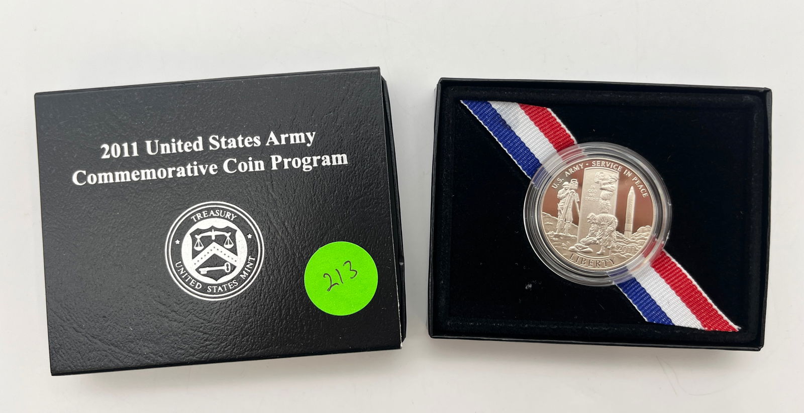 2011 United States Army Commemorative Half Dollar Coin Program Proof Clad (1 of 4)