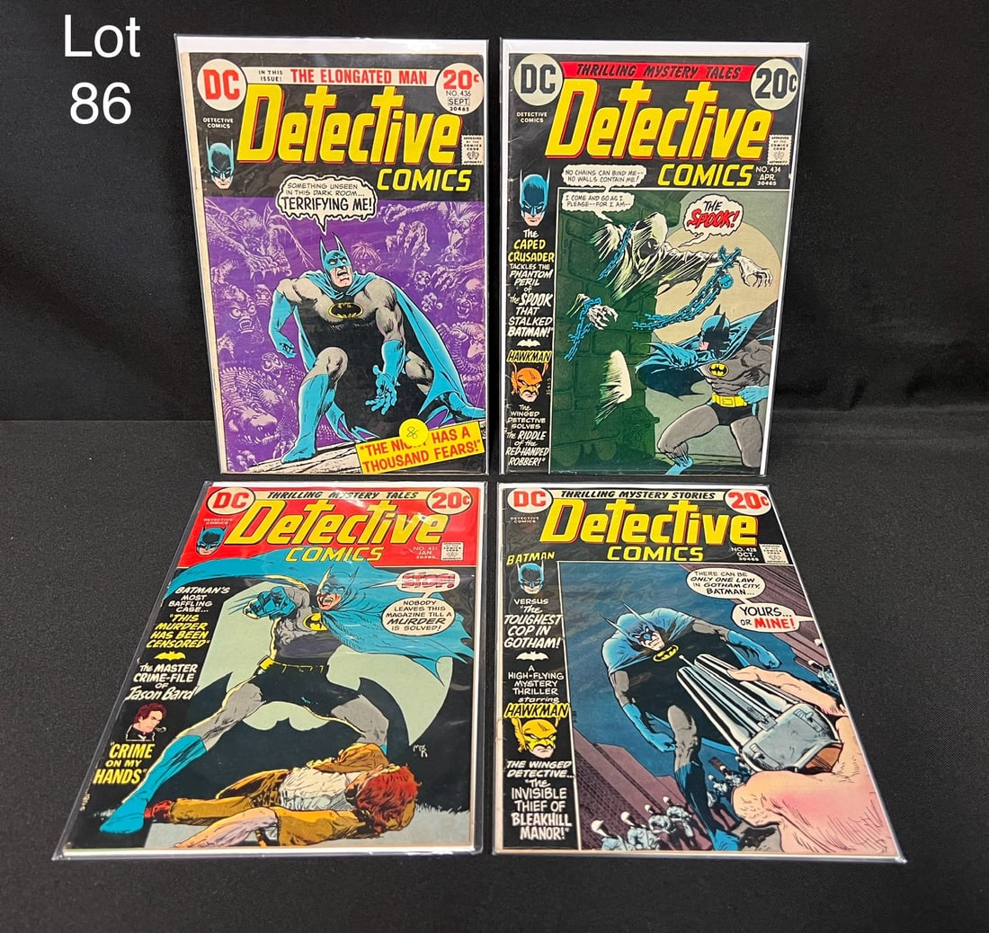 Detective Comics #428, #431, #434, #436 (1 of 3)
