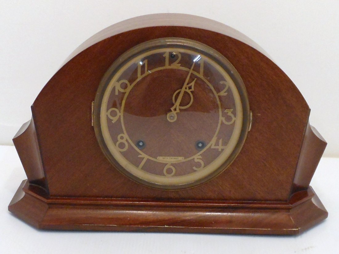 Seth Thomas Art Deco Mantel Clock