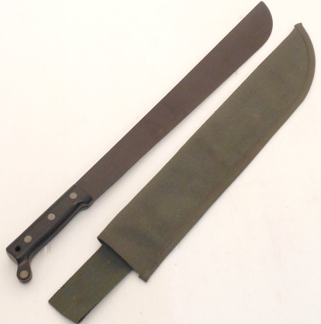 Wwii Ontario Knife Co. Machete W/ Sheath
