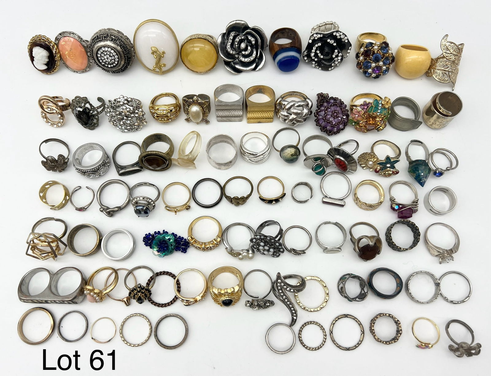 Group of Costume Rings (1 of 9)