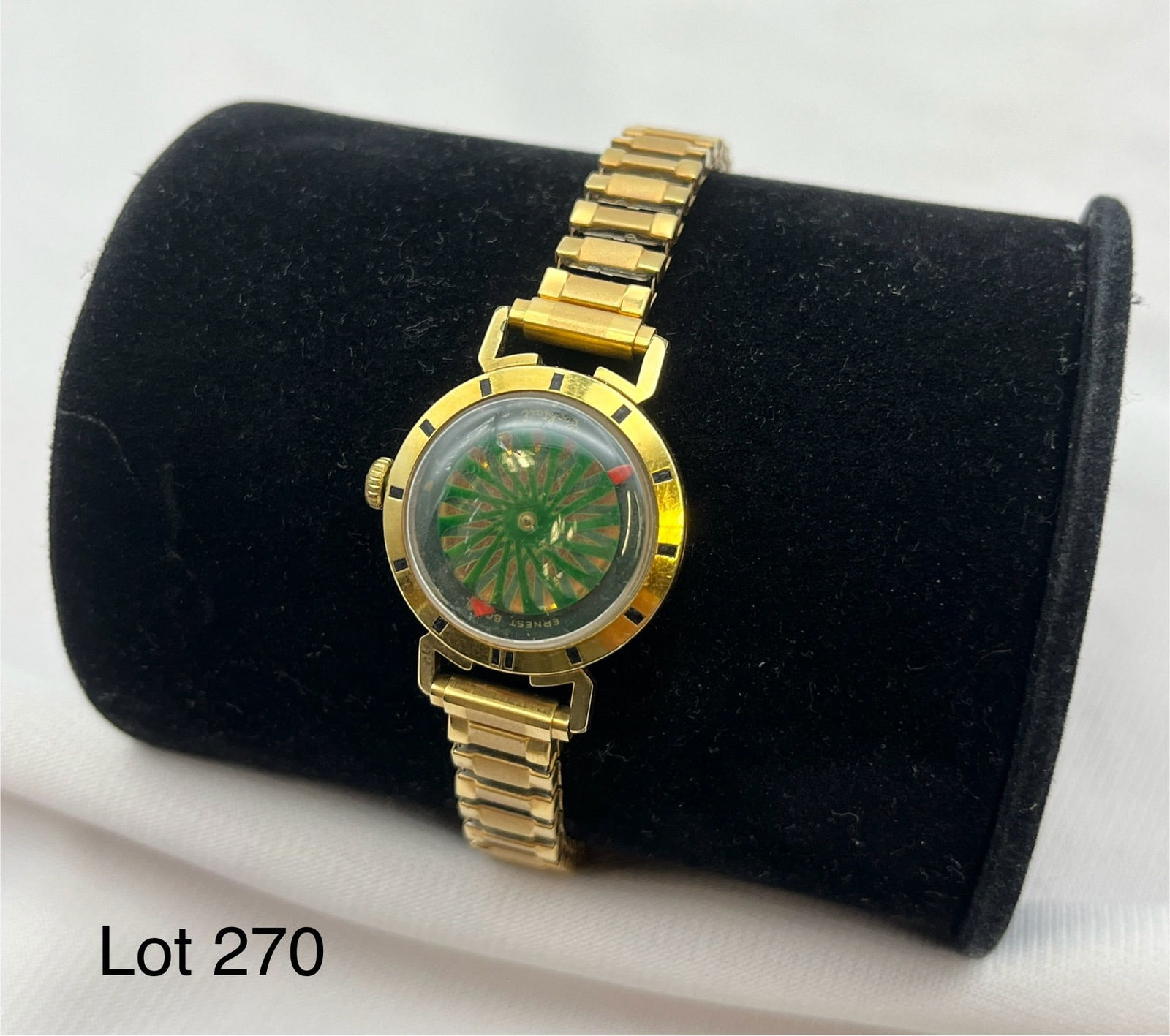 Vintage Ernest Borel 'Cocktail" Wrist Watch (1 of 6)