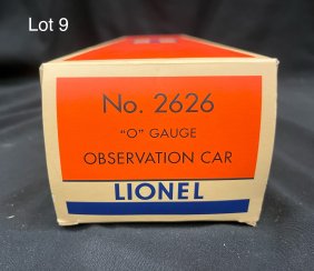 Lionel O Gauge Observation Car (2626)