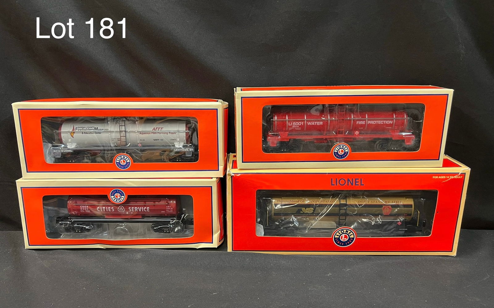 Lot of Lionel Trains O-Gauge Tank Cars (1 of 5)