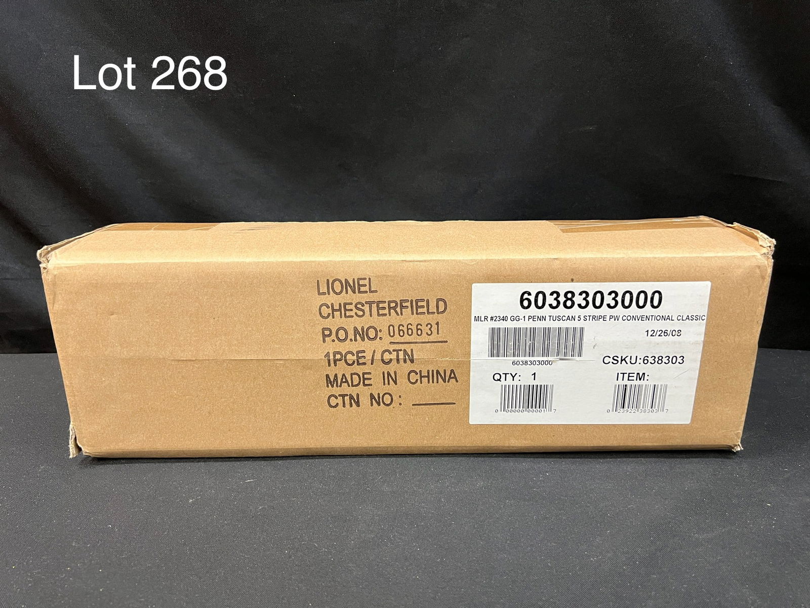 Conventional Classic Pennsylvania GG1 Tuscan 5-Stripe #2340 -New in Unopened Box- (1 of 3)