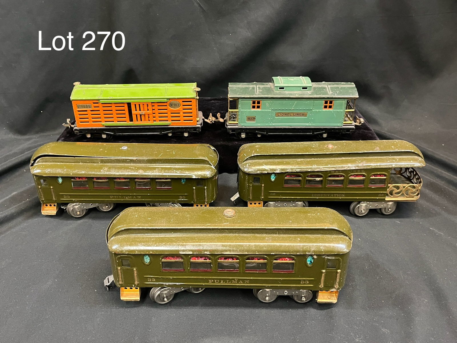 Mixed Lot of Prewar Lionel Model Train Cars (1 of 20)
