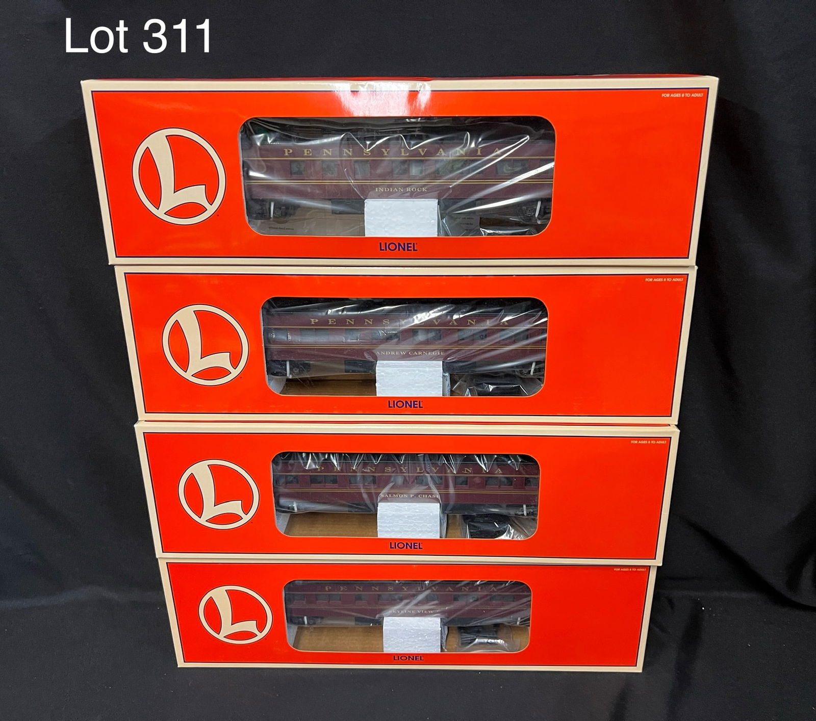 Lionel MLR Madison Car 4-Pack (1 of 7)