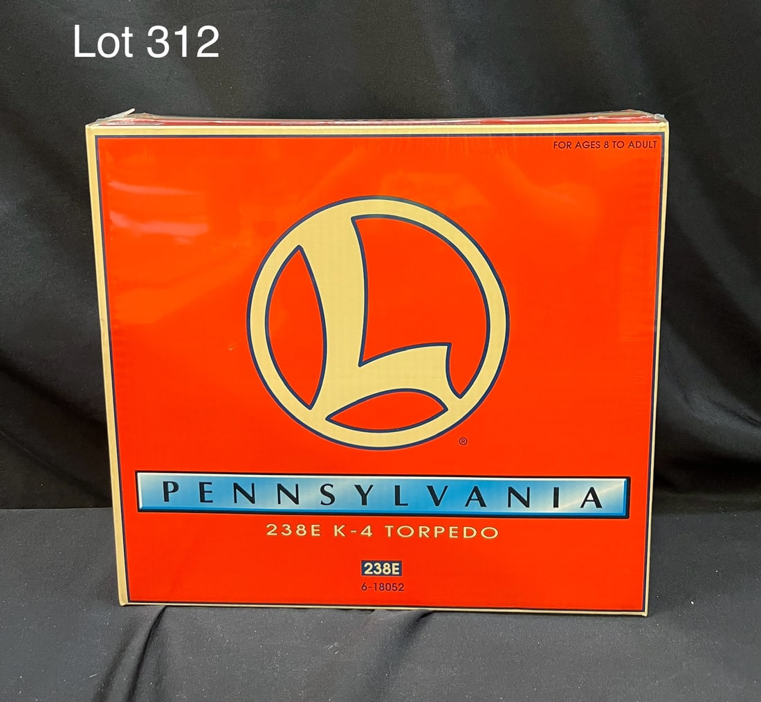 *Sealed in Box* Lionel Trains Pennsylvania 238E K-4 Torpedo (6-18052) (1 of 4)