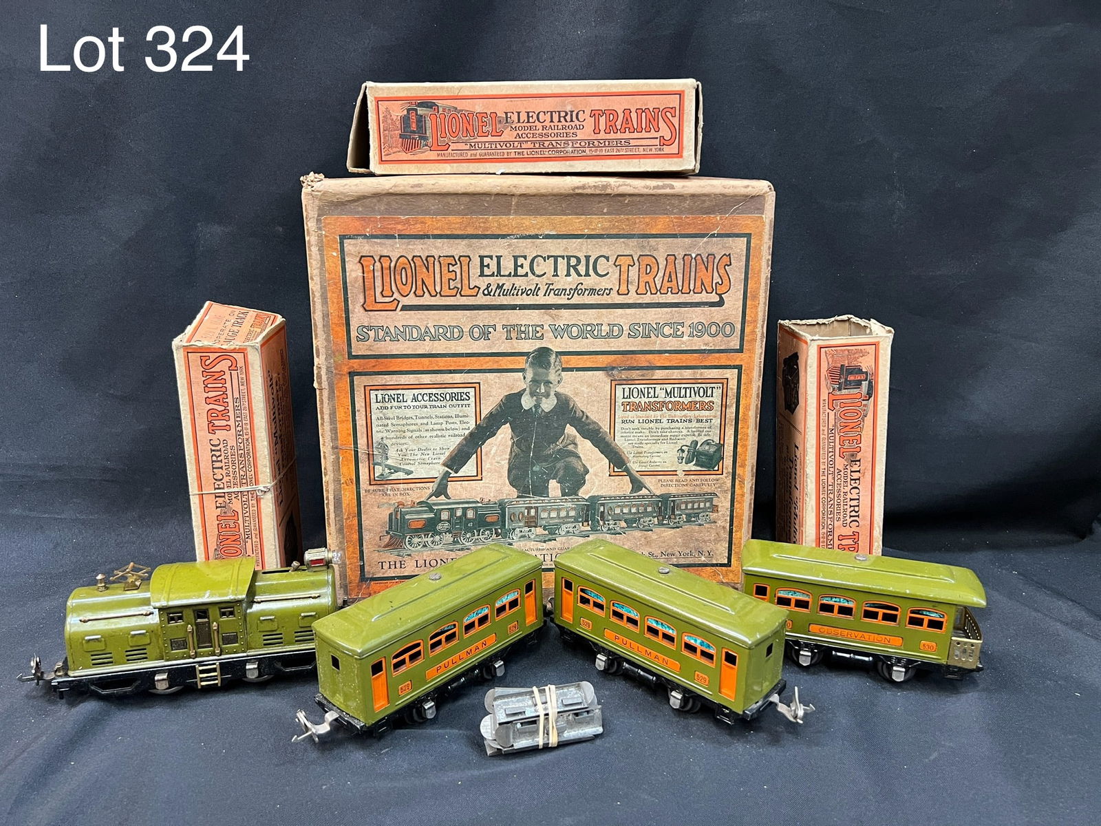 Pre War Lionel Trains Outfit No. 294 Train Set (1 of 12)
