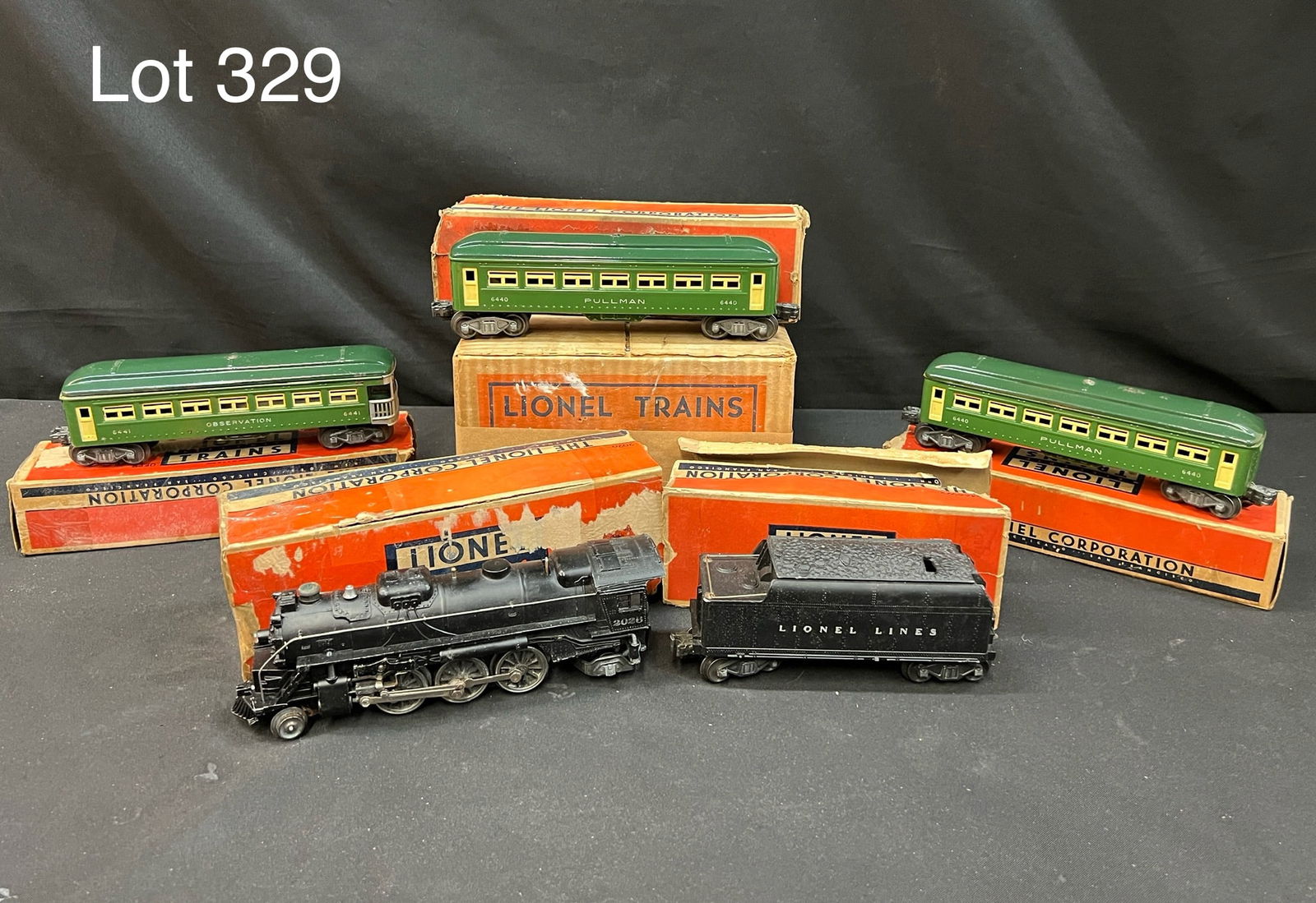 1950s Lionel Trains 2026 Locomotive With Smoke Chamber, 6466WX Tender and More (1 of 3)