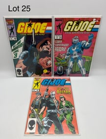 GI JOE #48, 57, 58