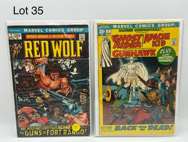 Red Wolf #1 & Western Gunfighters #7