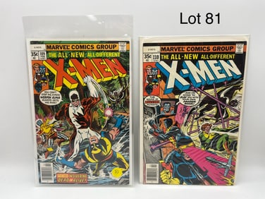 X-men #109 & #110