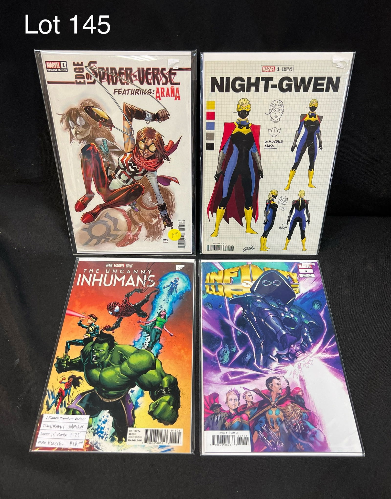 Lot of 4 Marvel Comics (1 of 5)