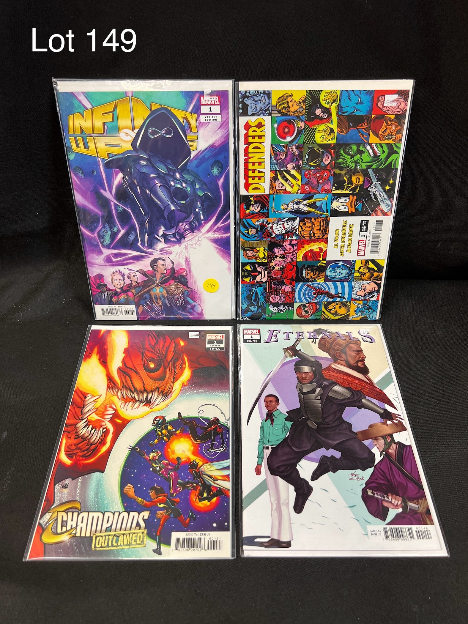 Lot of 4 Marvel Comics (1 of 5)