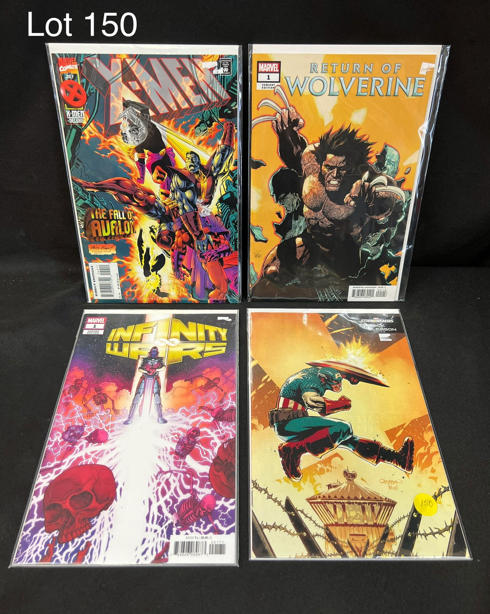 Lot of 4 Marvel Comics (1 of 5)