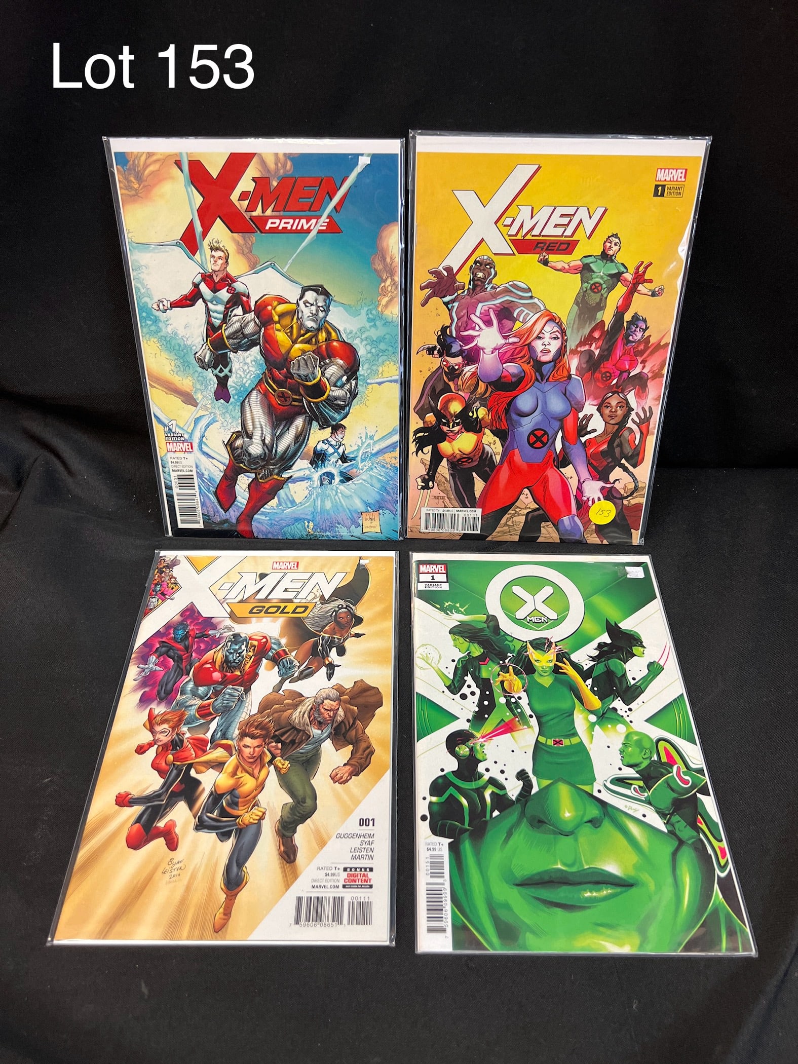 Lot of 4 X-men Comics (1 of 5)