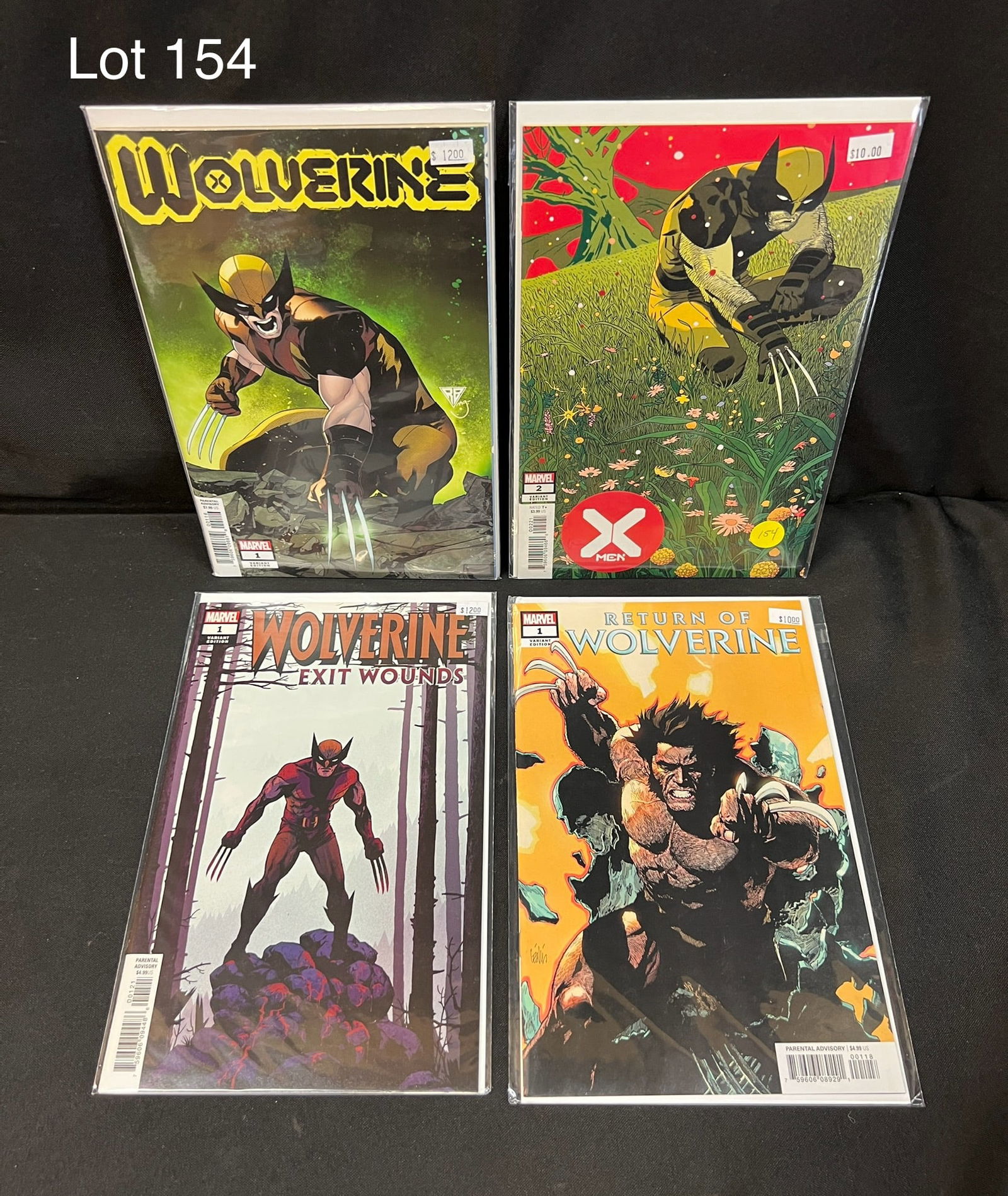 Lot of 4 Marvel Comics (1 of 5)