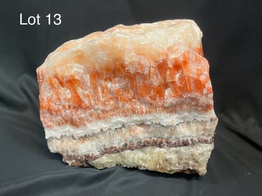 Large Specimen of Tri-Color Calcite
