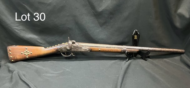 Shortened Model 1832 Springfield Percussion Rifle