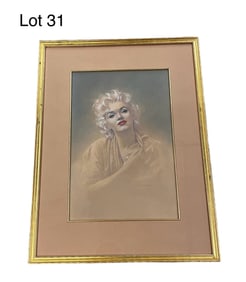 Portrait of Marilyn Monroe by Gary Cooper