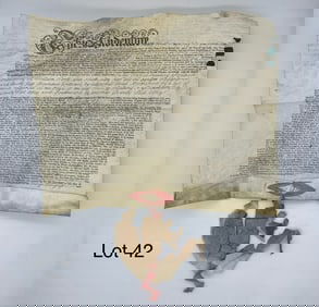 1752 Thomas & Richard Penn Land Indenture