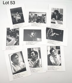 Collection of Unpublished Photographs of Jimi Hendrix, Janis Joplin and Bill Graham by Photographer