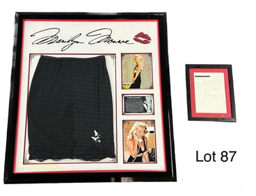 Marilyn Monroe Pettipants With Provenance Letter from June DiMaggio