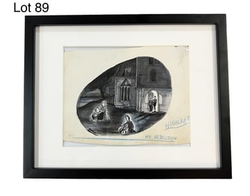 Original Addams Family Illustration by Charles Addams