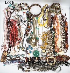 Variety of Bohemian Costume Jewelry