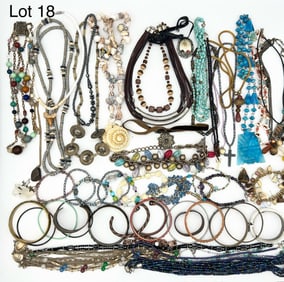 Variety of Bohemian Costume Jewelry