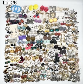 Lot of Costume Earrings