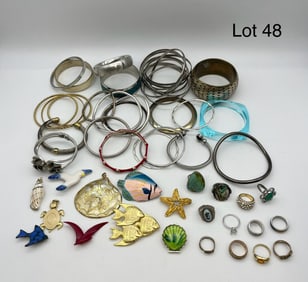 Summertime Costume Jewelry Lot