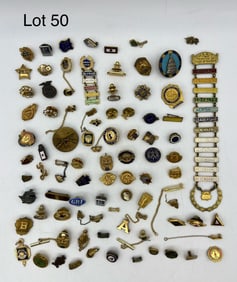 Variety of Military and Organizational Pins