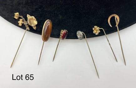 Group of Vintage/Antique Stick Pins