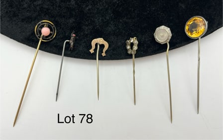 Group of Vintage/Antique Stick Pins